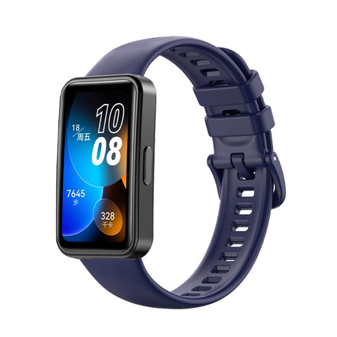 Bracelet Watch Strap Monochrome Silicone Wrist Band