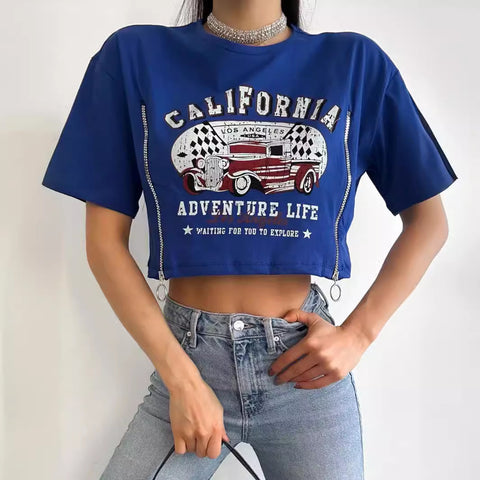 Trendy Versatile T-shirt Women